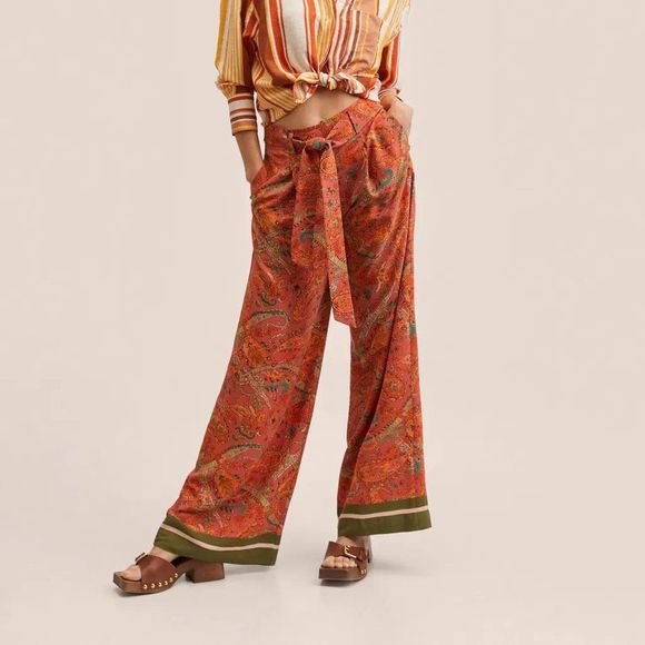 Paisley Pants / Size: 12 US / New with Tags - Picture 2 of 8